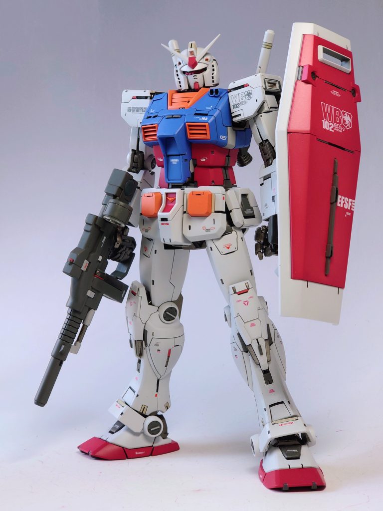 MG 1/100 RX-78-02 ガンダム(GUNDAM THE ORIGIN版–2枚目/制作者：hiro78
