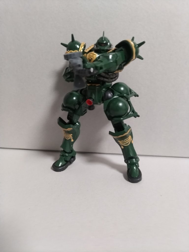 GQ版ドズル専用ザク–2枚目/制作者：ボンクラ工作員