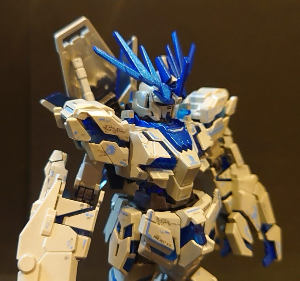 なんちゃってチタニウムフィニッシュで仕上げました。