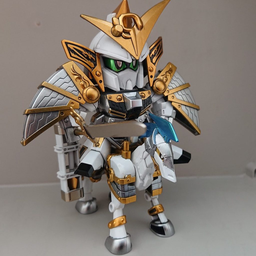 SD 上杉謙信ガンダム｜dafuneさんのガンプラ作品｜GUNSTA（ガンスタ）