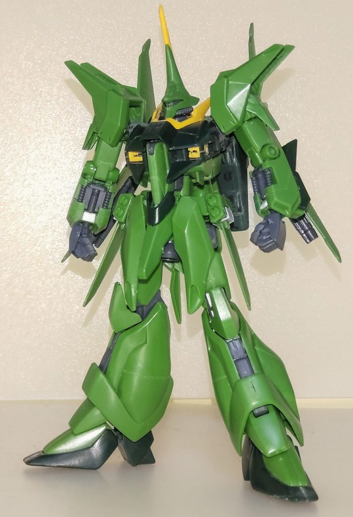 製作途中。なるべくキットの形状をいじらないようにしていますが、如何でしょうか?