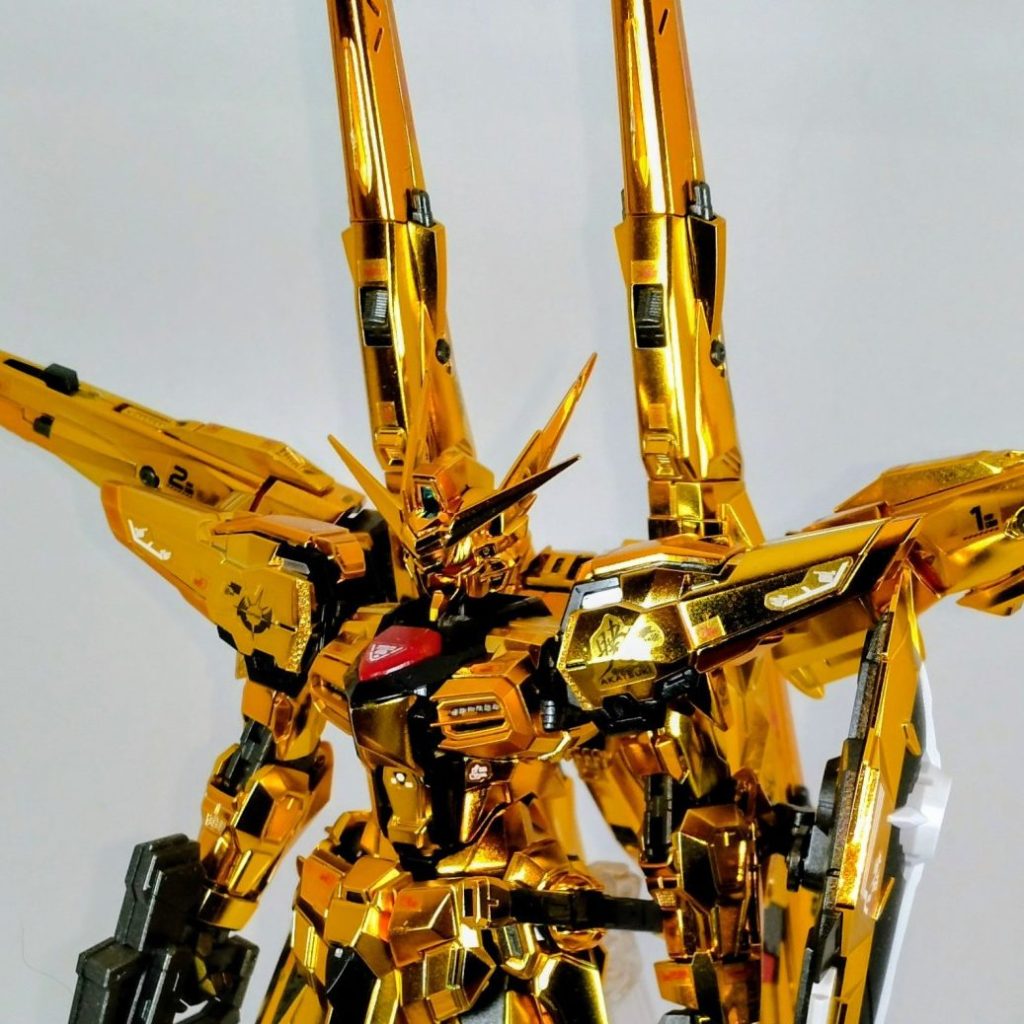 アカツキガンダム（シラヌイ装備）｜zassyokuさんのガンプラ作品