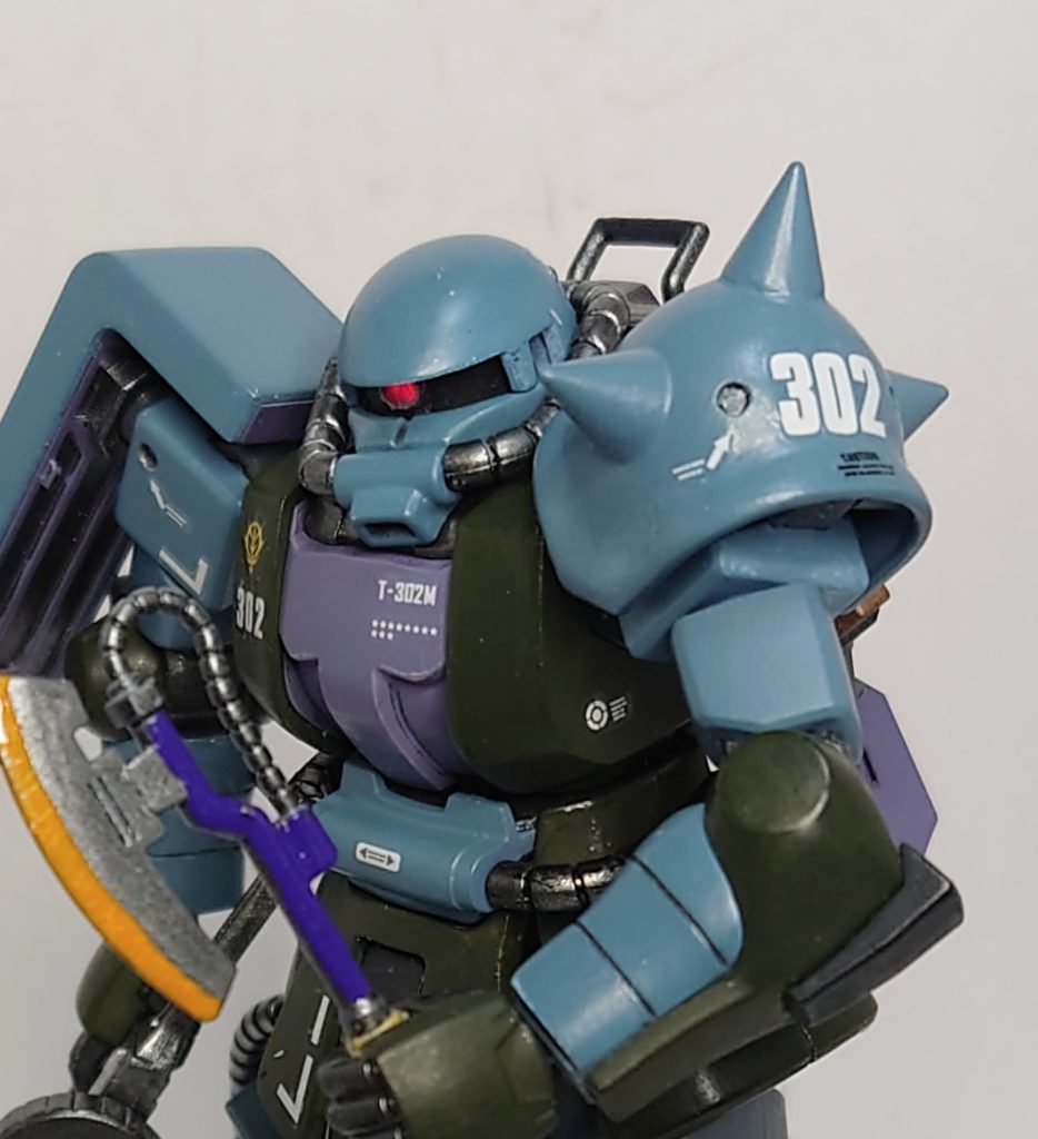 ヒートホーク、一閃！（ガトー専用高機動型ザク）