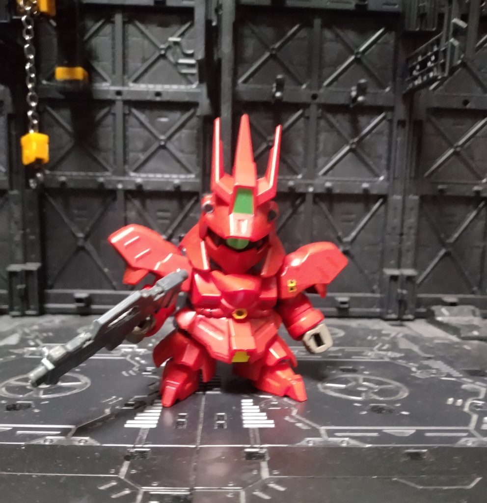 食玩ミニプラサザビー完成