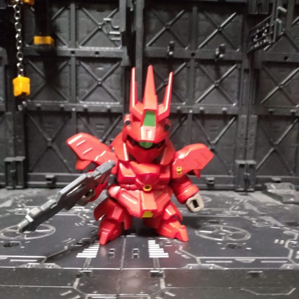 食玩ミニプラサザビー完成