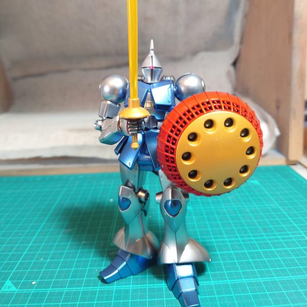 HG　ギャン　シルバー塗装