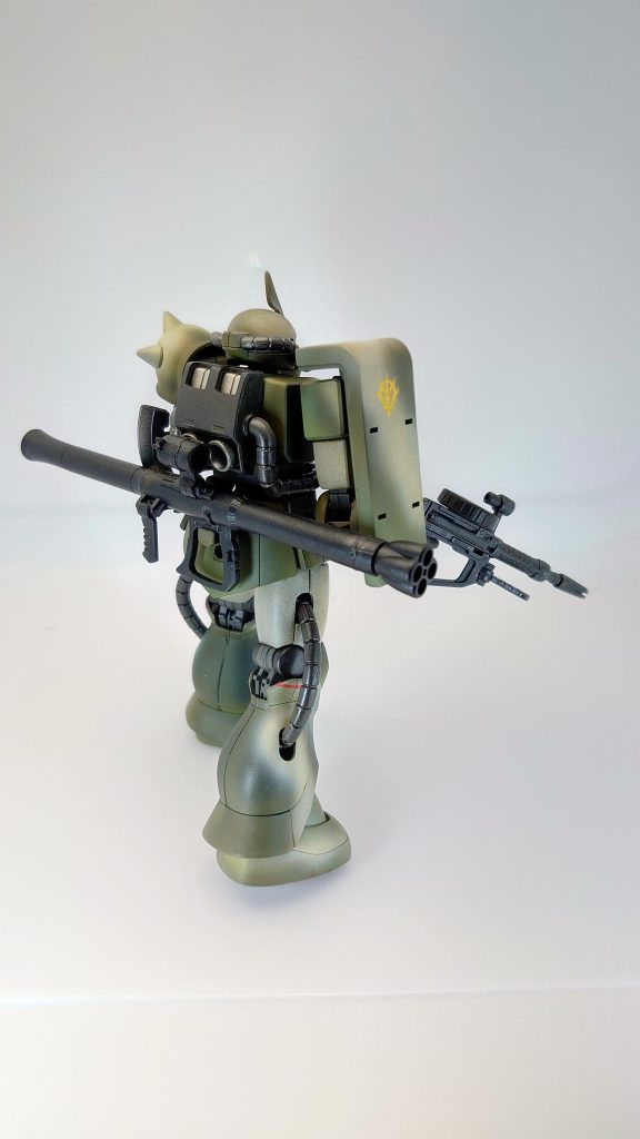 HG量産型ザク–5枚目/制作者：よっぴ猿