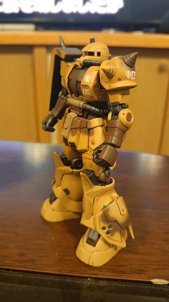 ククルス・ドアンのザク–5枚目/制作者：かっちゃん