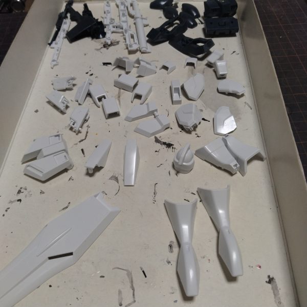 HGニューガンダム制作