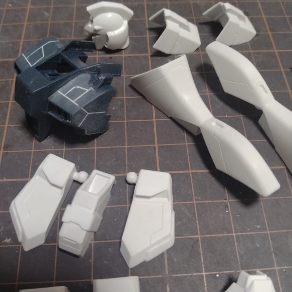 HGニューガンダム制作