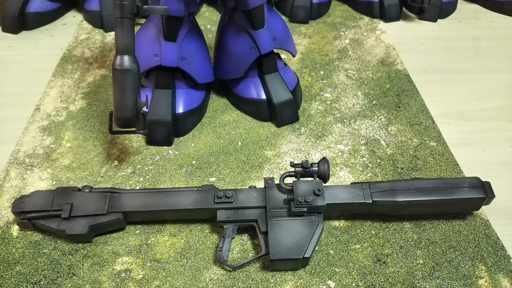 合わせ目消し大変なビームバズーカー💦