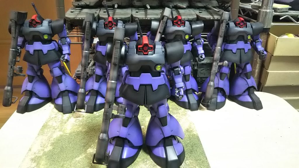 リックドム5機確認💦