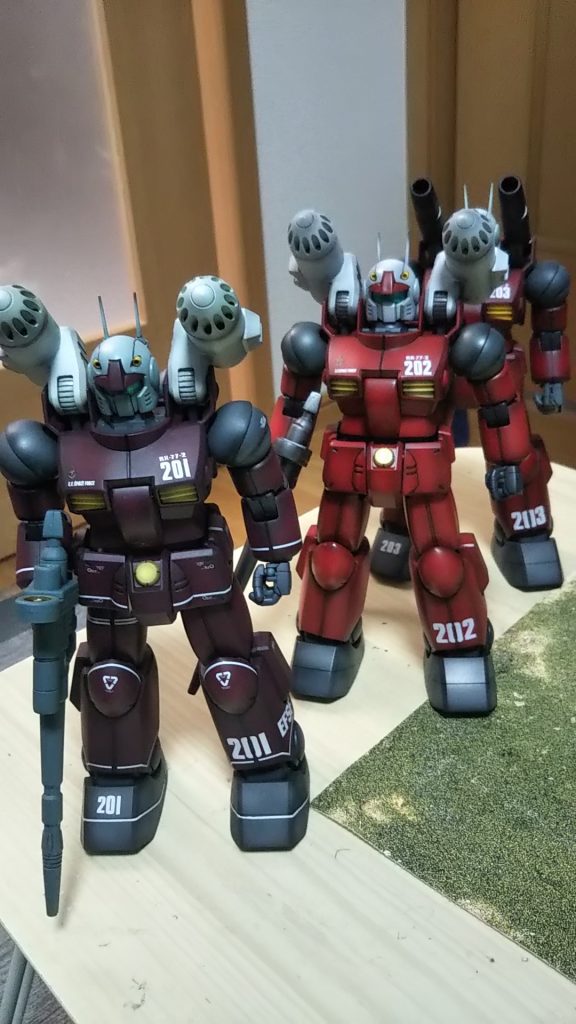 201、202、203番機