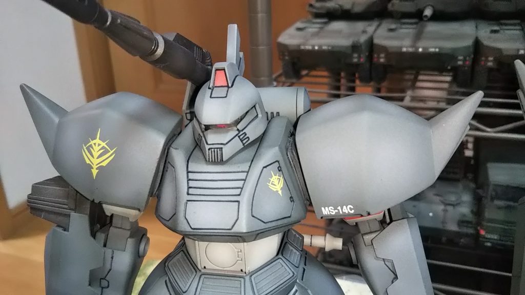 旧MGキャノンさんの再塗装編