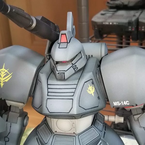 旧MGキャノンさんの再塗装編