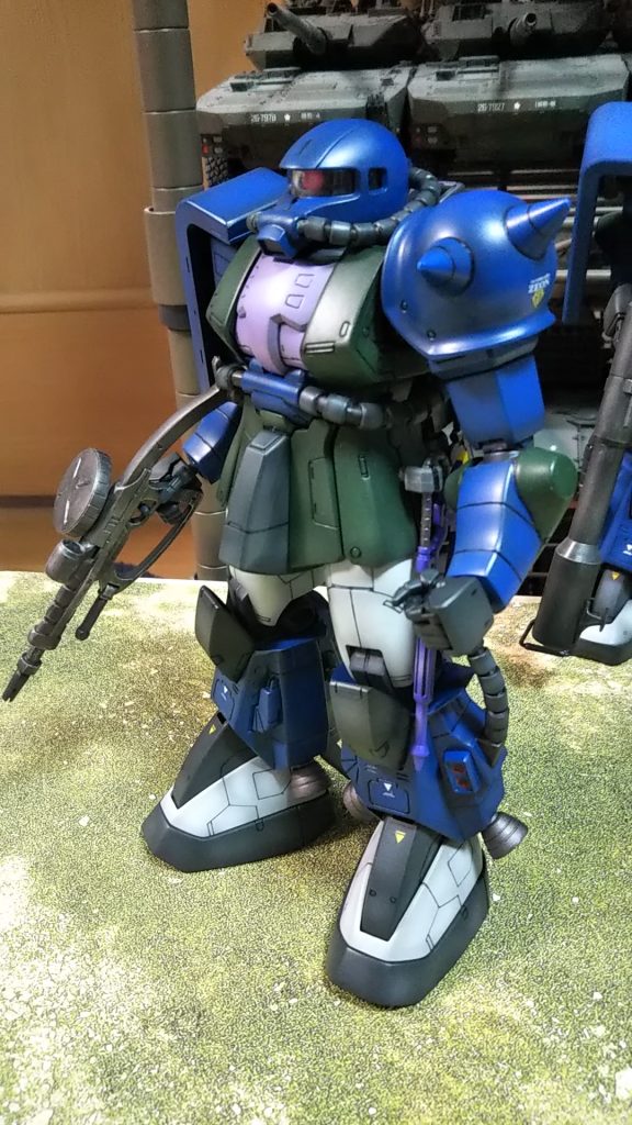 左斜め前なにぶん古い作品なので関節はあちこちゆるゆりです💦