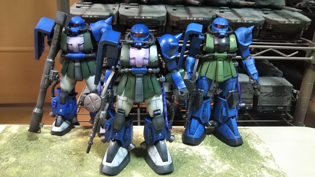 歴代ガードザク合わせ