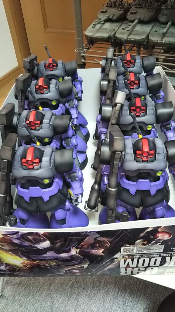 リック・ドム8機確認💦