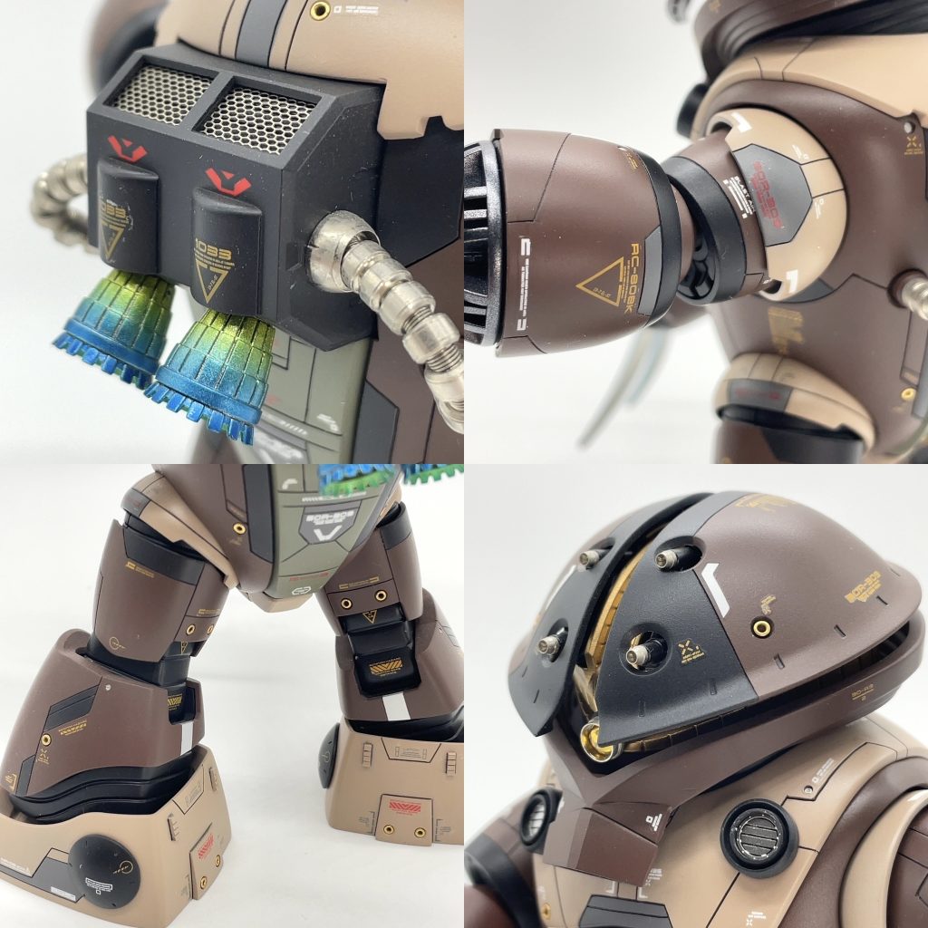 HGUC MSM-04G アッガイ 突撃重装備型・改修仕様–3枚目/制作者：SOUND MODELS