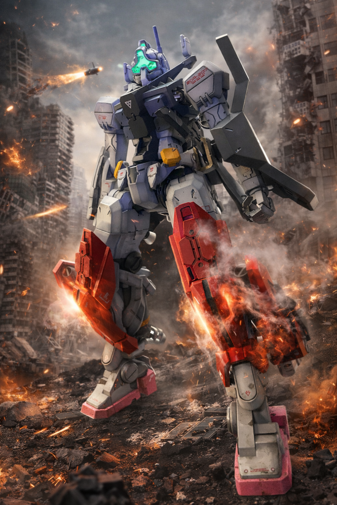 HGゲルググ(GQ)レッグブースターカスタム