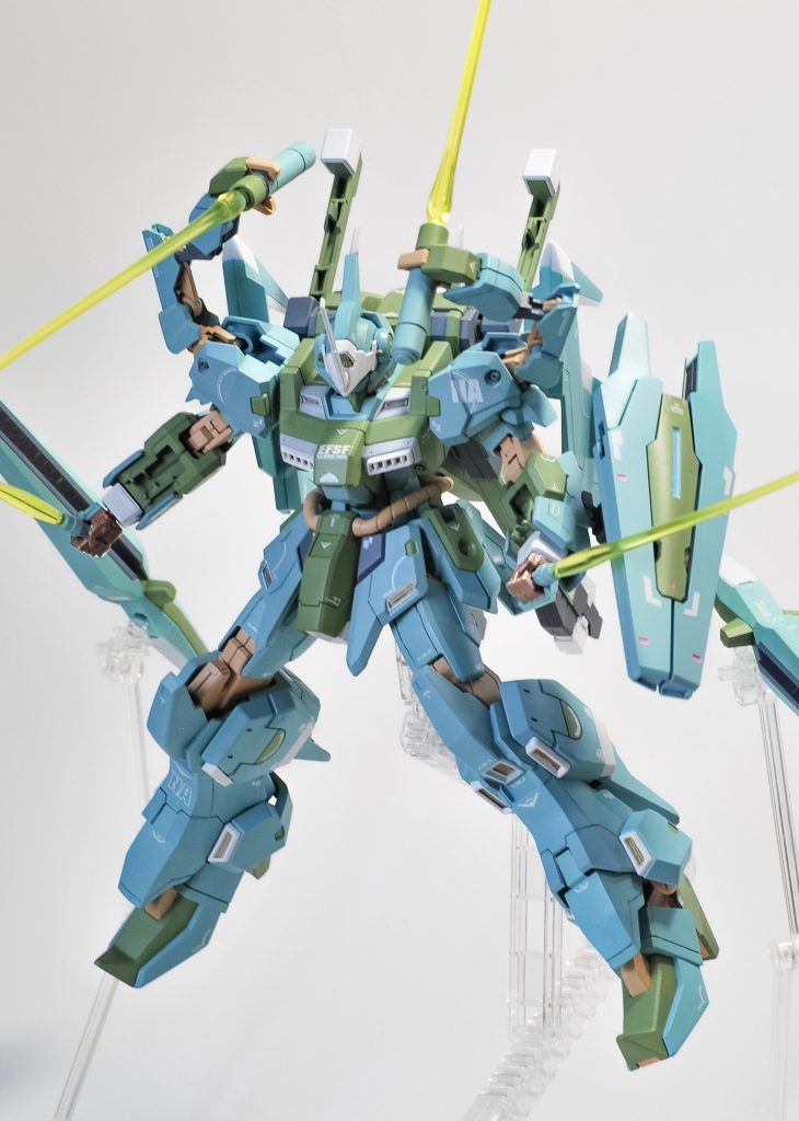 大型武器より、副腕や4本腕が好みなので、今回も制作プロセスから楽しみました。