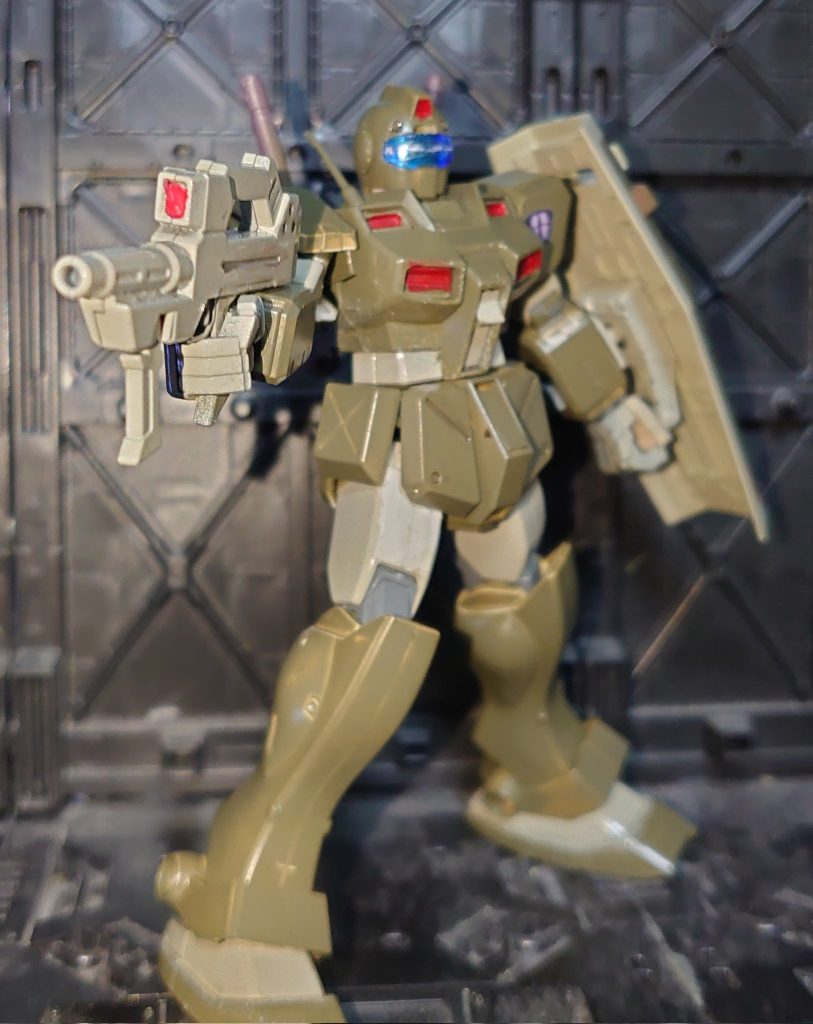 ジオン残党め・・私が企業（アナハイム）だ！とか言いそうな('ω')色はカーキグリーンではなくダークグリーンとガルグレー