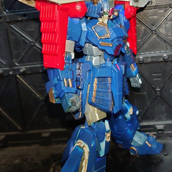 武者マークⅡの改修です以前は武者ニューのパーツを使用してたので武者ニューを新しく作るために剥ぎ取り新たに装甲を新造してます('ω')狂四郎と同じくZをベース&nbsp;（2枚目）