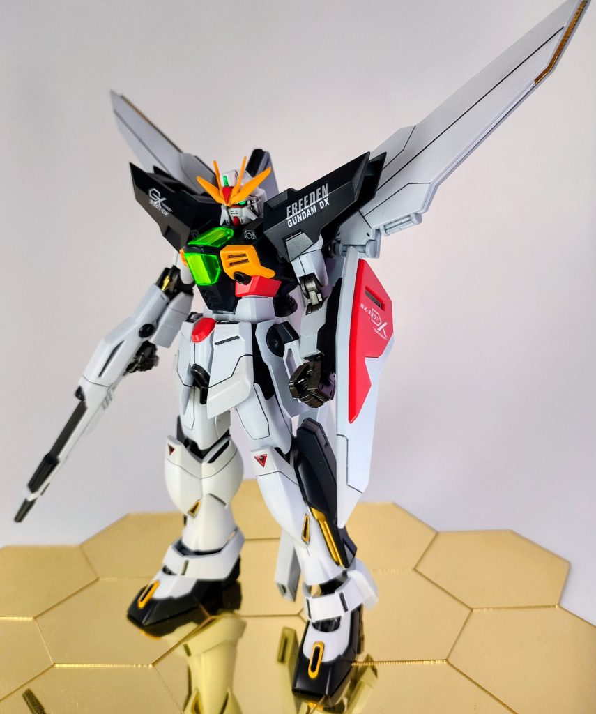 素立ち腕1ミリ腰2ミリ足1ミリ延長腕と脚のリフレクターを薄く削ってシャープに