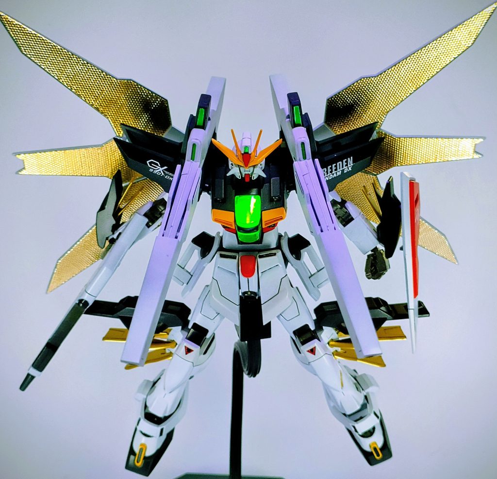 マイクロウェーブ…来る！リフレクターは付属のシールが煌めく