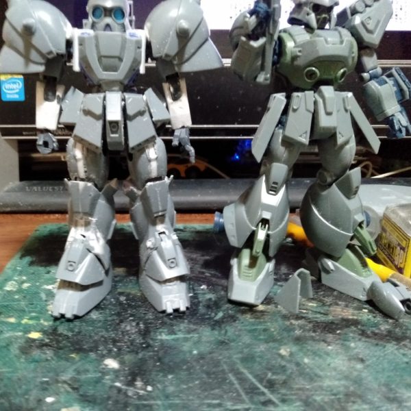 1/100 デナン・ゾン　（現代風技術構造更新改造）その４