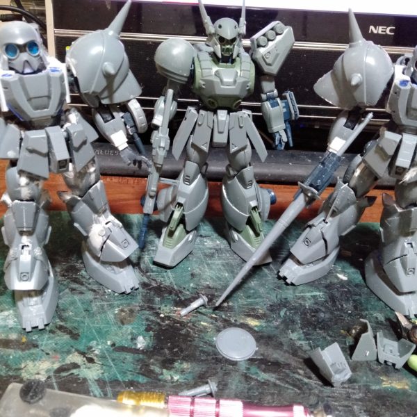 1/100 デナン・ゾン　（現代風技術構造更新改造）その５