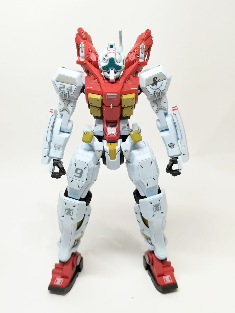 まぁどう見てもジムなので笑リアルタイプジムを参考にデカール貼ってみました✨️