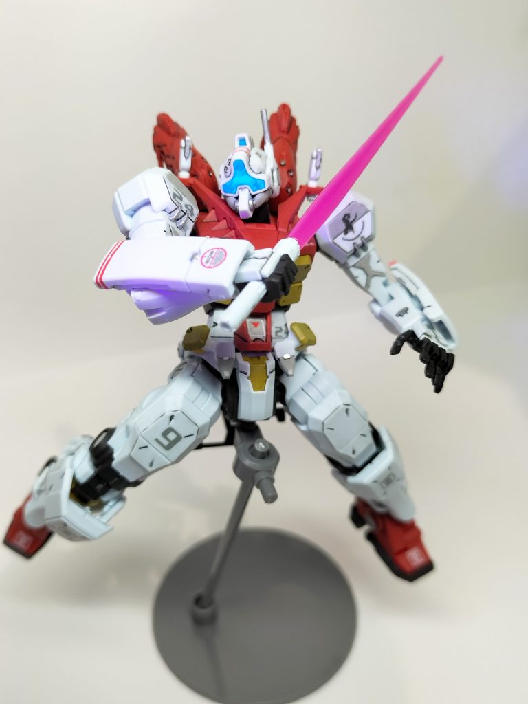 ビームサーベルもいい感じ(gandam1)