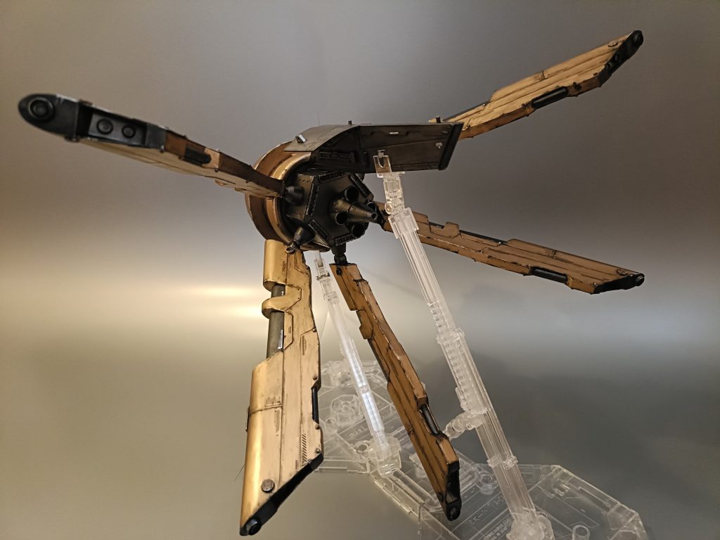 クーベルメ単体。プラバンとポリパテの切り張り地獄でした・・・。