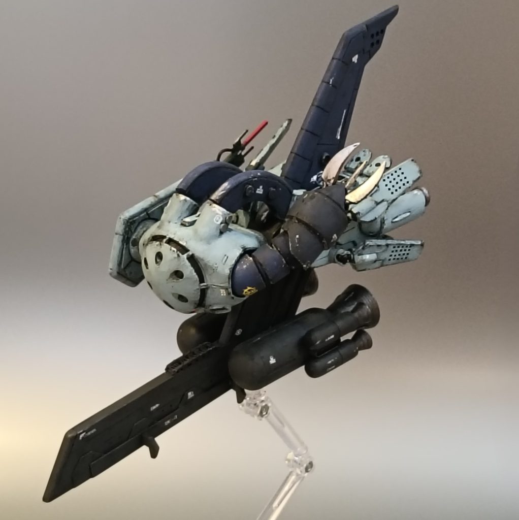 ゼーゴック単体。ズゴック本体はほぼ無改造。