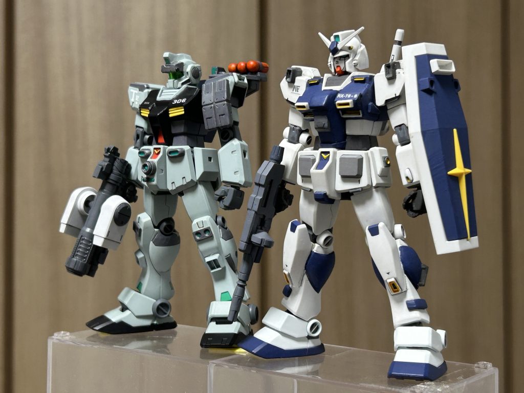 設定は以上です。あくまでテストに使用される脇役なので、そんなに設定は作りこんでないです笑しかしやっと2機が揃いました。1話を公開するために制作しないといけない機体があと1機います。4月から就職で忙しくなりますが、あと塗装だけなので何とか早めに投稿したいです。