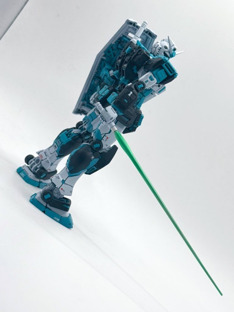 ビームサーベルはネギ色