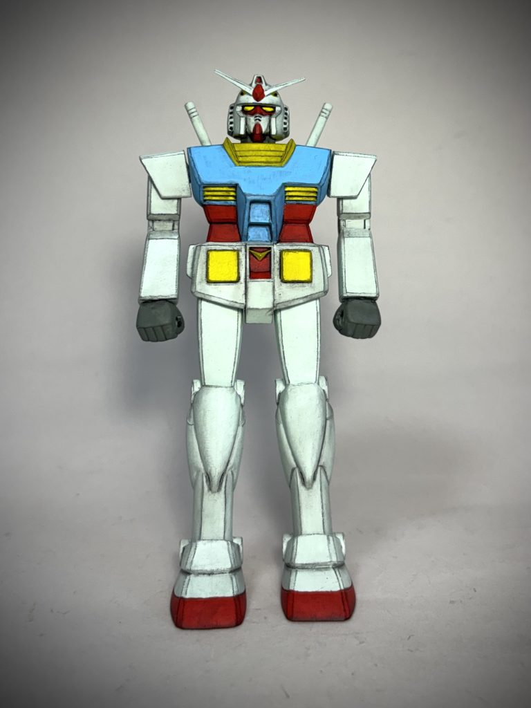 リバイバルバージョンが出ましたが、元祖ベストメカコレクションのほうです。Ｇアーマー付属のガンダムよりこちらの顔立ちが好きです。