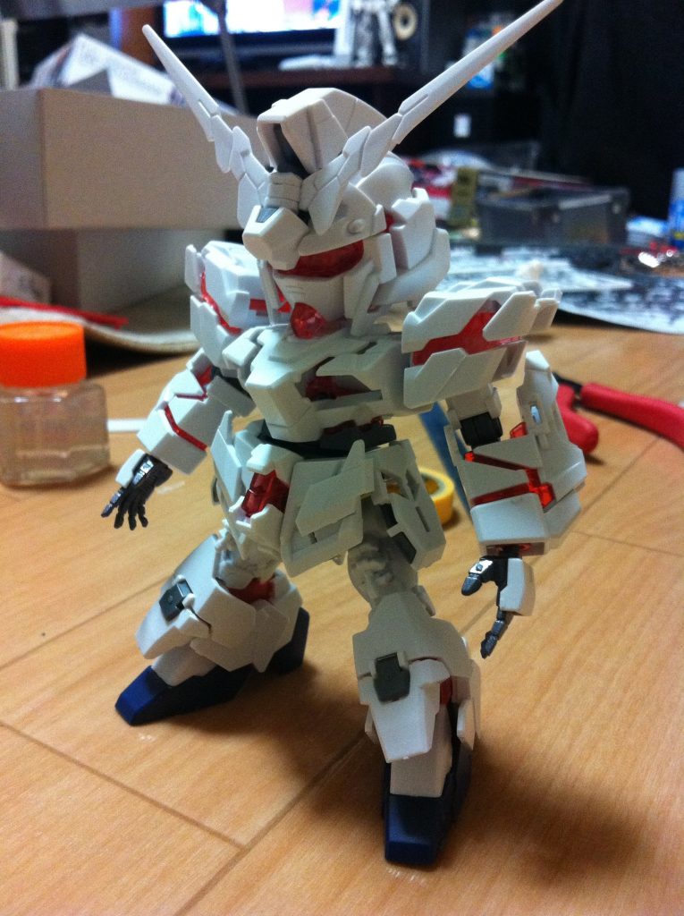 ここからは当時の製作の様子ですスマホのライブラリの最奥に残っておりました全体のバランスが決まってきた所ですね