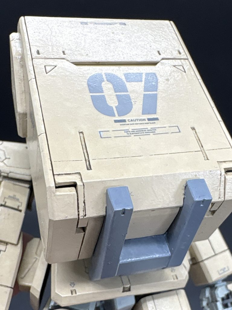 キレイ目 陸戦型ガンダム–7枚目/制作者:筆塗りおじさん