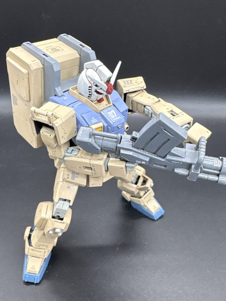 キレイ目 陸戦型ガンダム–8枚目/制作者:筆塗りおじさん