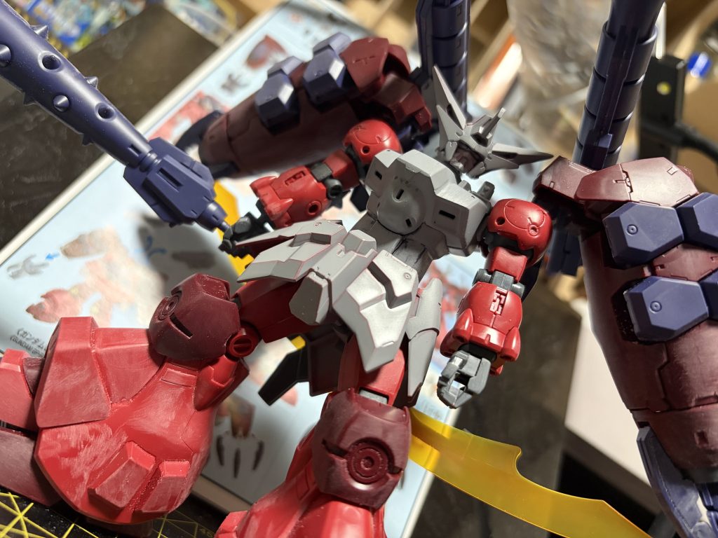 加工前を撮影忘れたんですが、今回首とお腹を少し延長してペチャッとした感じを消してみました‼️