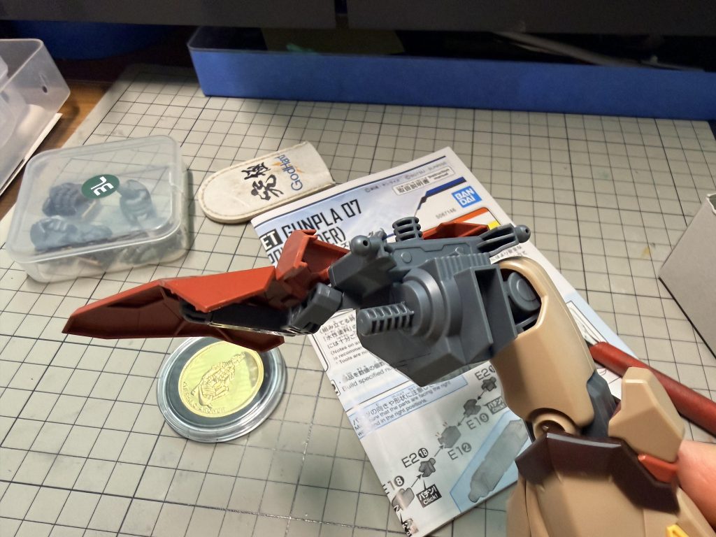 (成型色仕上げ)HGUC 1/144 メッサーF01型 Messer Type-F01–3枚目/制作者：RMHK-Michael