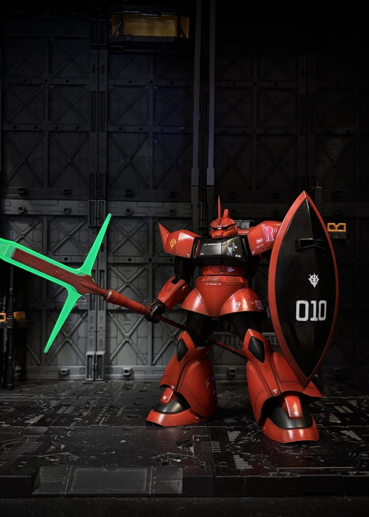 型は古いんだろうけどいいキットです！MGも組んでみたいです。