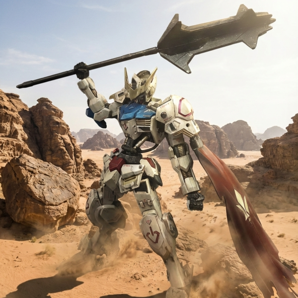 ガンダムバルバトス　　火星に立つ