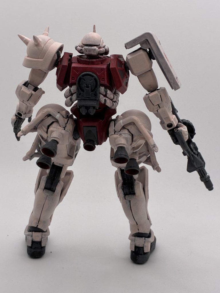 GQuuuuuuX版シャア専用ザク–4枚目/制作者：たけのこここ