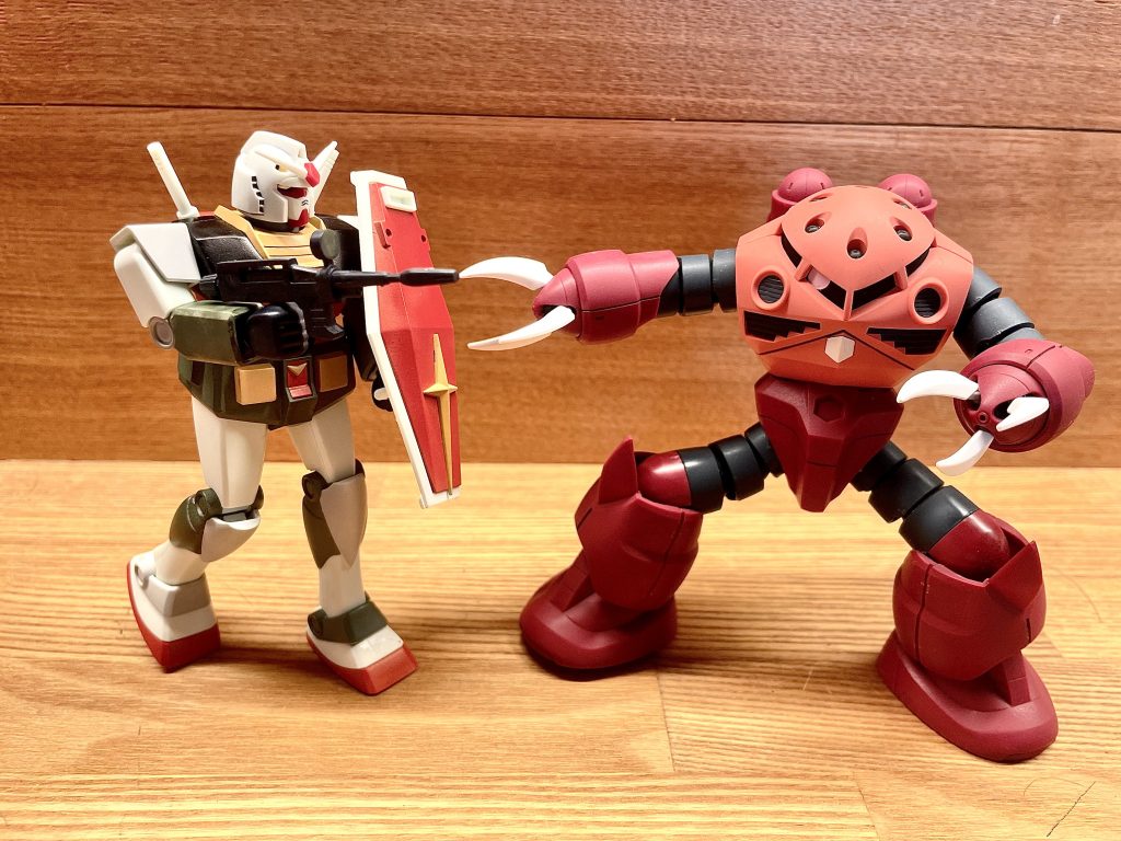 使い回しで申し訳ありませんが、先程投稿したガンダムとも。