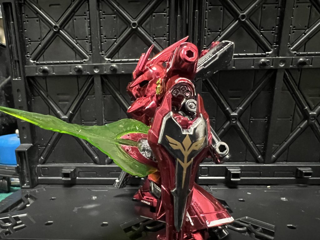 モビルスーツアンサンブル サザビー(新メッキ塗装)–7枚目/制作者：ガシャポン魂