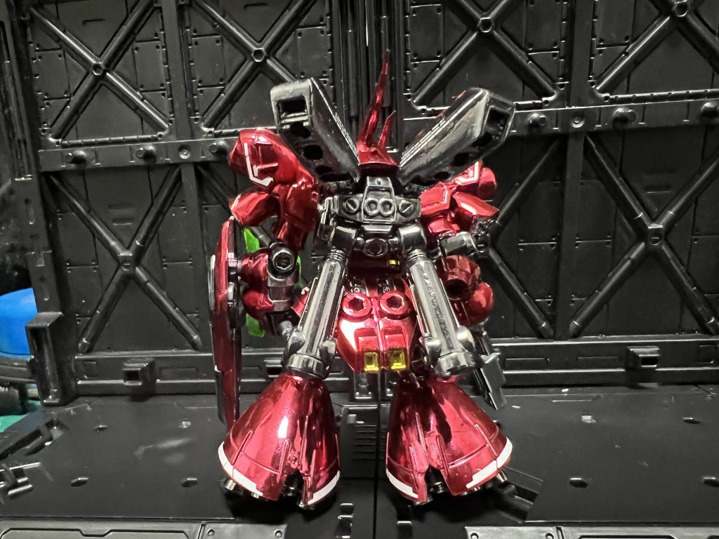 モビルスーツアンサンブル サザビー(新メッキ塗装)–8枚目/制作者：ガシャポン魂