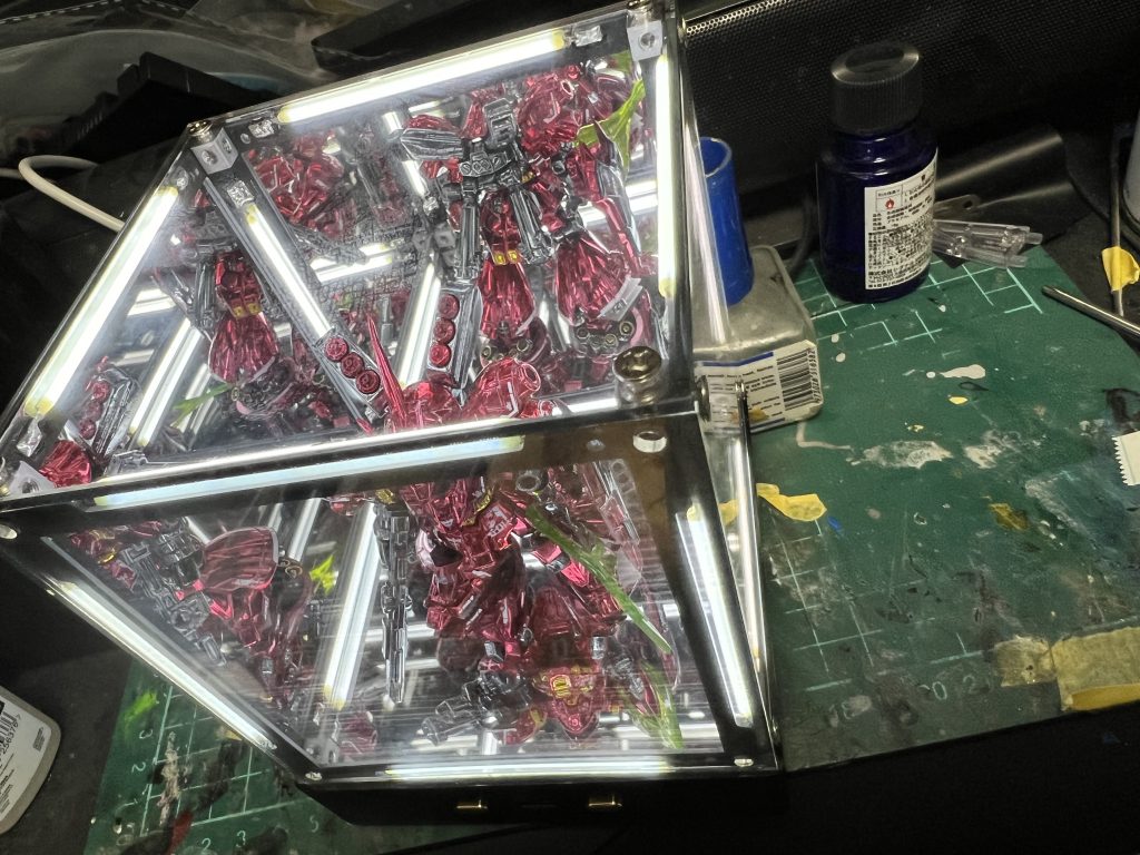 モビルスーツアンサンブル サザビー(新メッキ塗装)–5枚目/制作者：ガシャポン魂